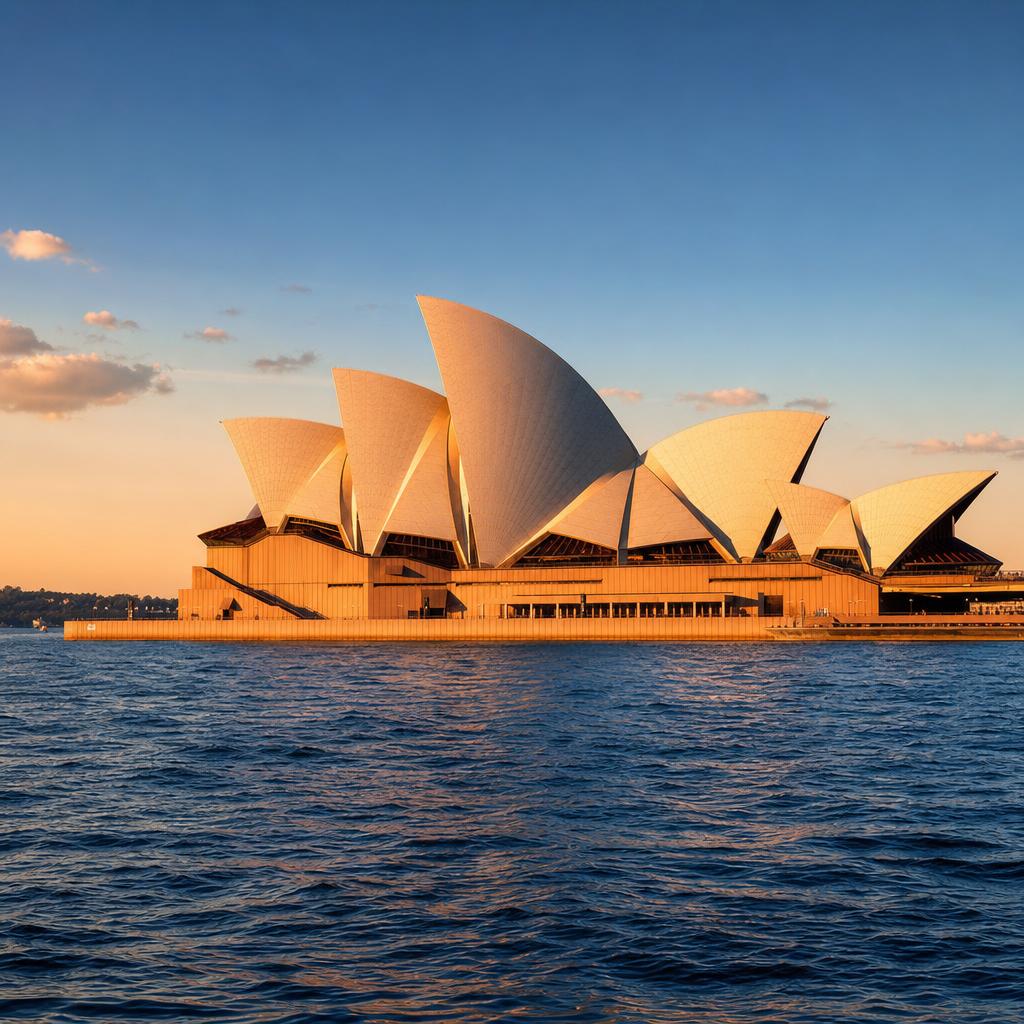 Study in Australia — landmark and campus scene