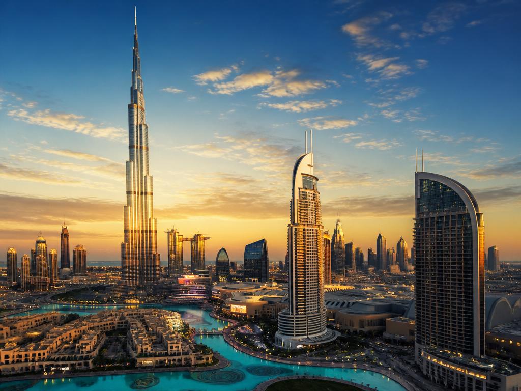 Study in Dubai — landmark and campus scene