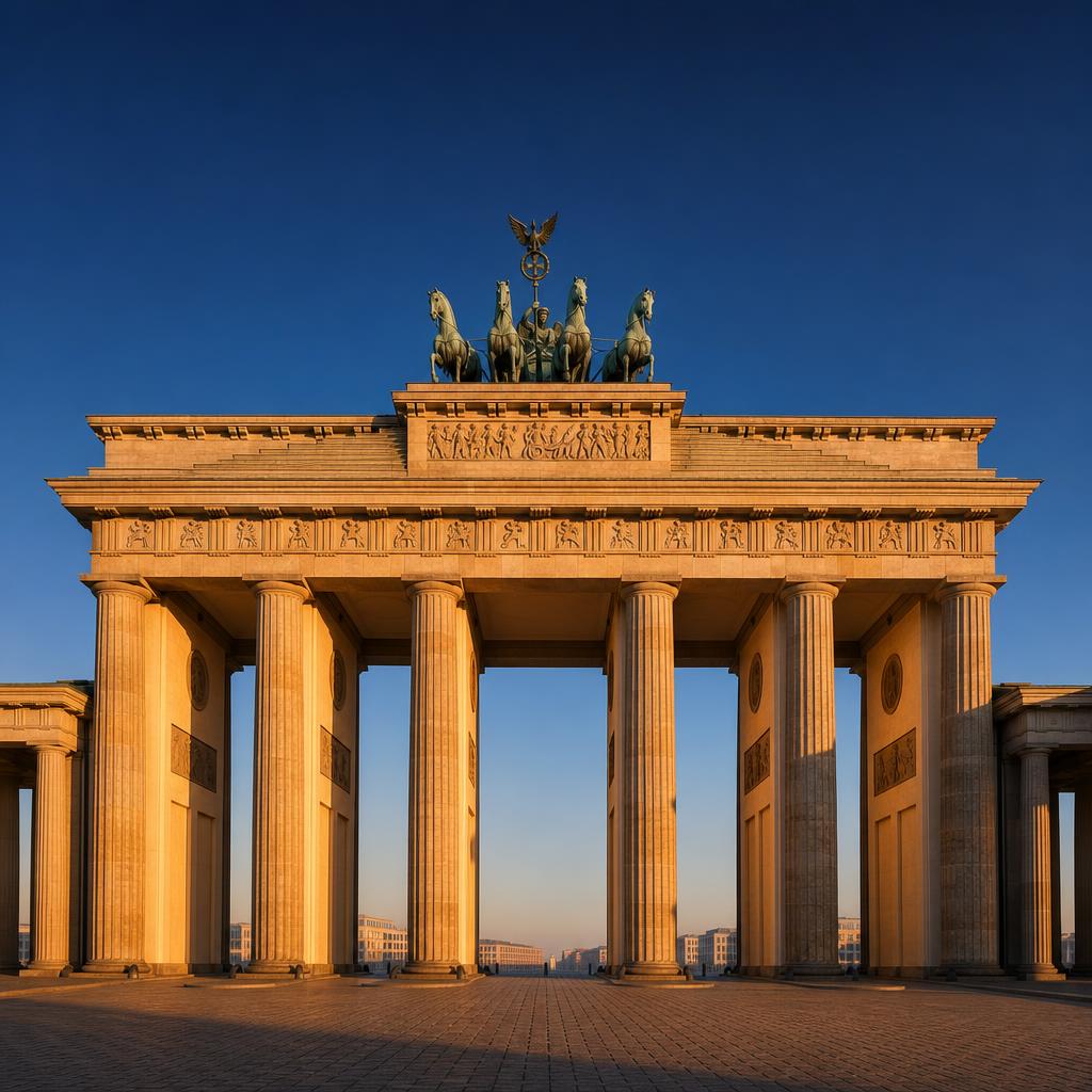 Study in Germany — landmark and campus scene