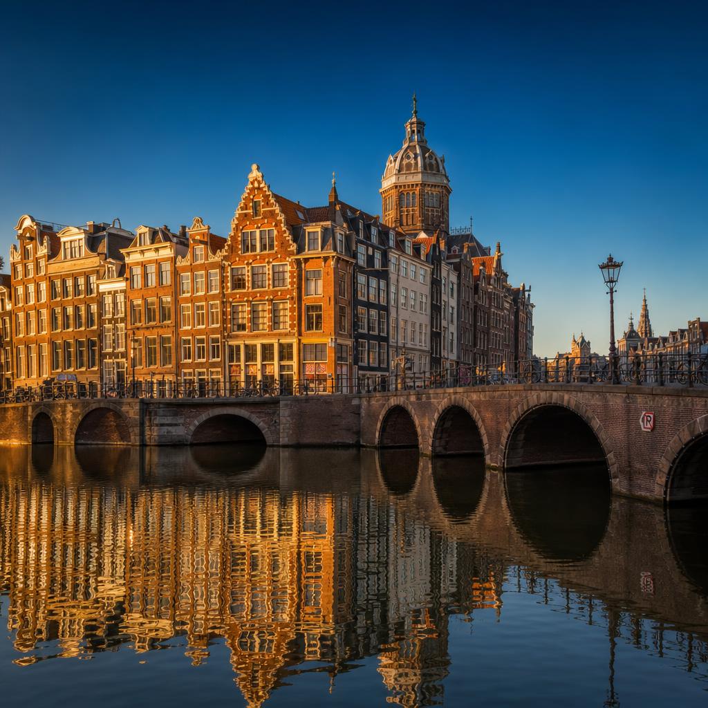 Study in Netherlands — landmark and campus scene
