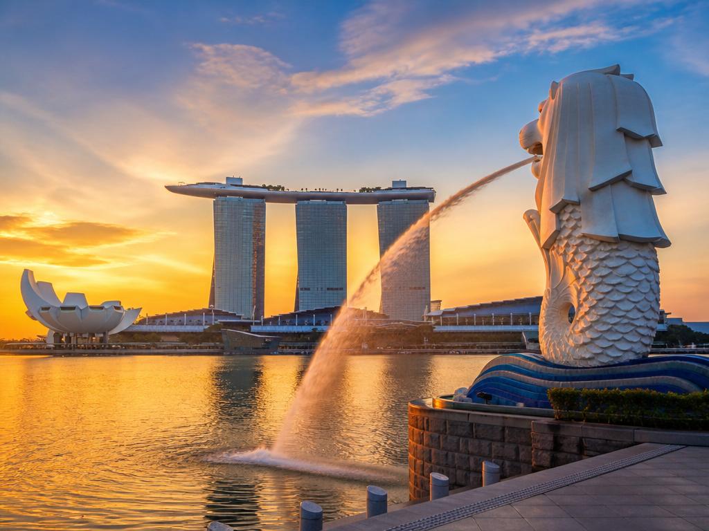 Study in Singapore — landmark and campus scene